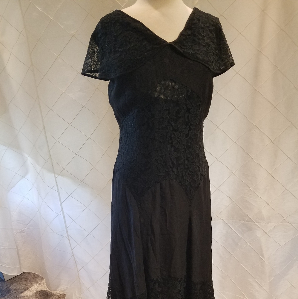 Vintage Evening Dress 1940's